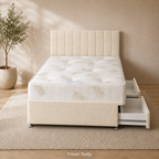 Teddy Divan Bed with Mattress & Headboard