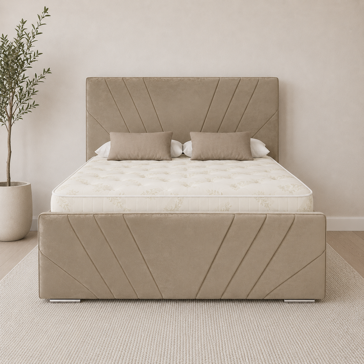 Upholstered Ottoman Bed