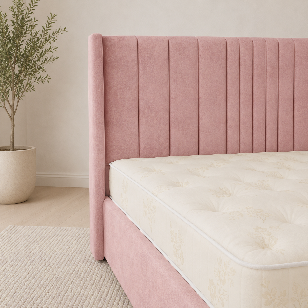 Upholstered Ottoman Bed