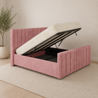 Upholstered Ottoman Bed