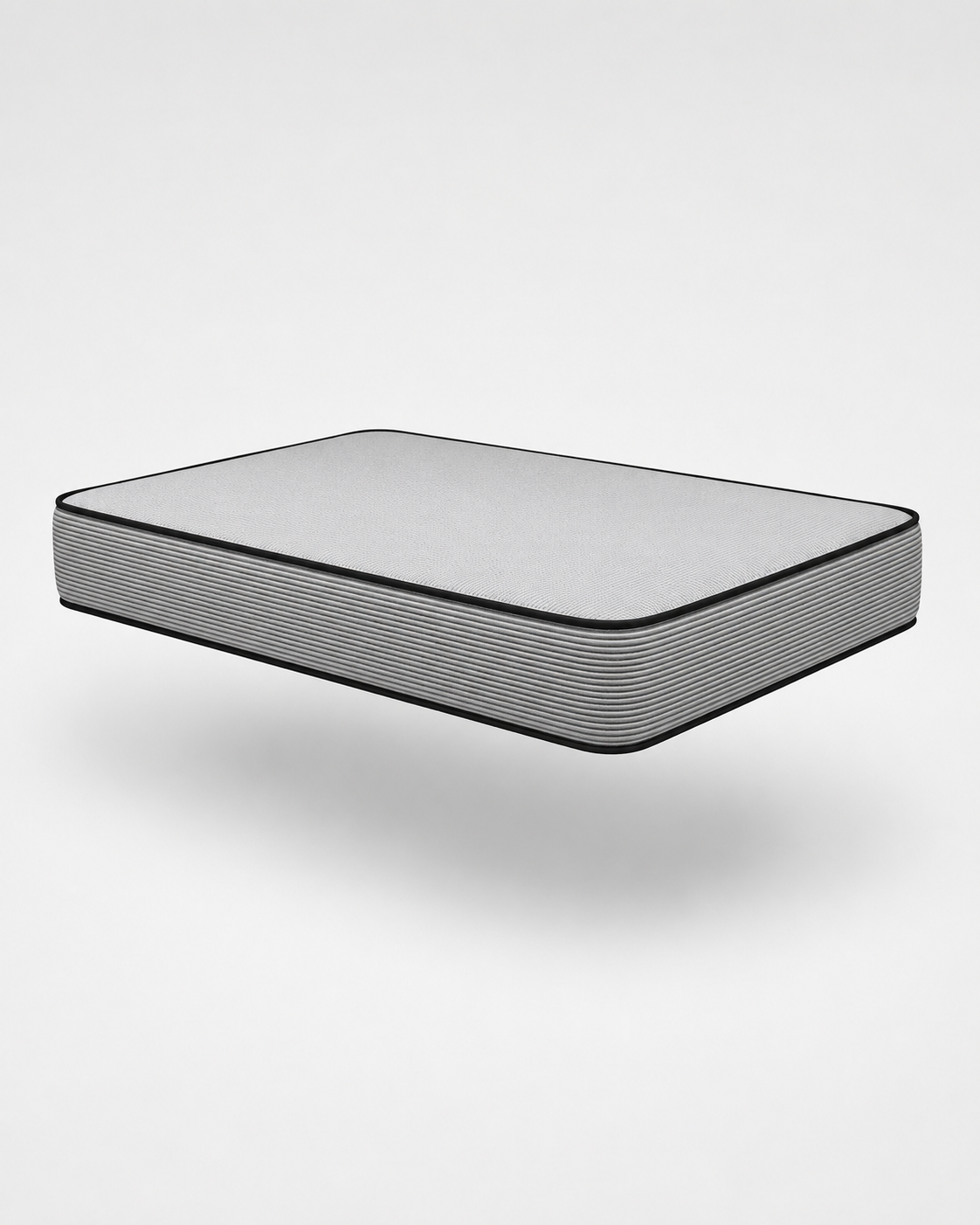 Black and White Cotton Waterproof Spring Mattress