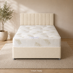 Teddy Divan Bed with Mattress & Headboard