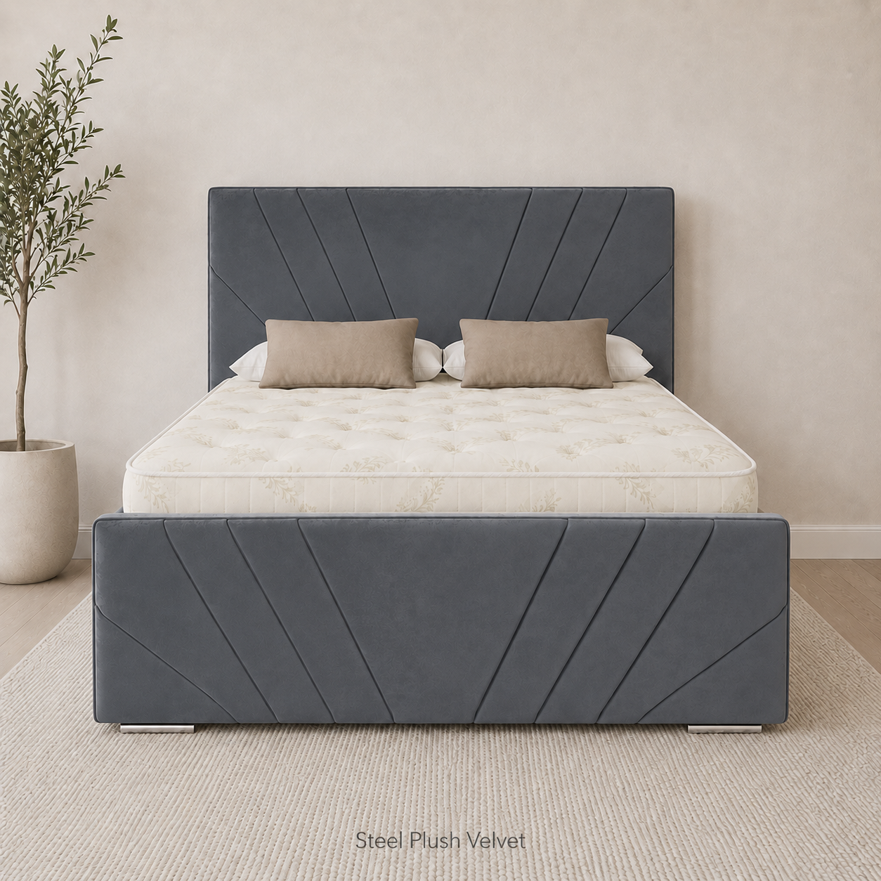 Upholstered Ottoman Bed
