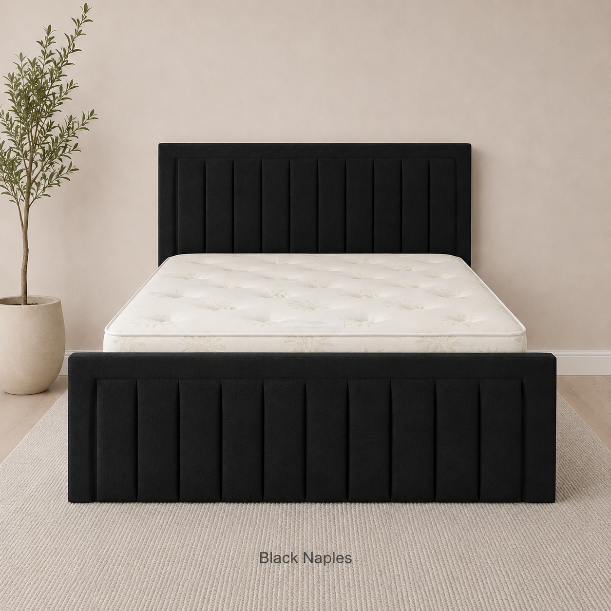 Upholstered Ottoman Bed