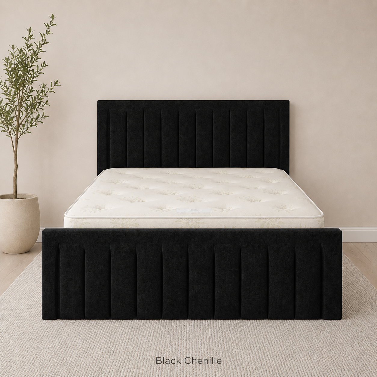 Upholstered Ottoman Bed