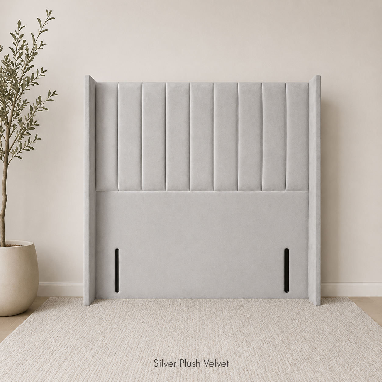 Wingback Floor Standing Headboard