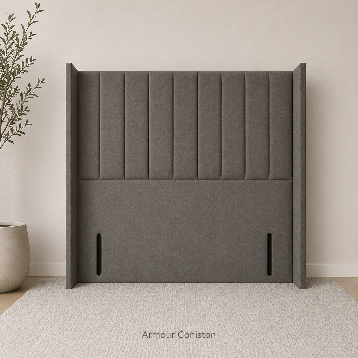 Wingback Floor Standing Headboard