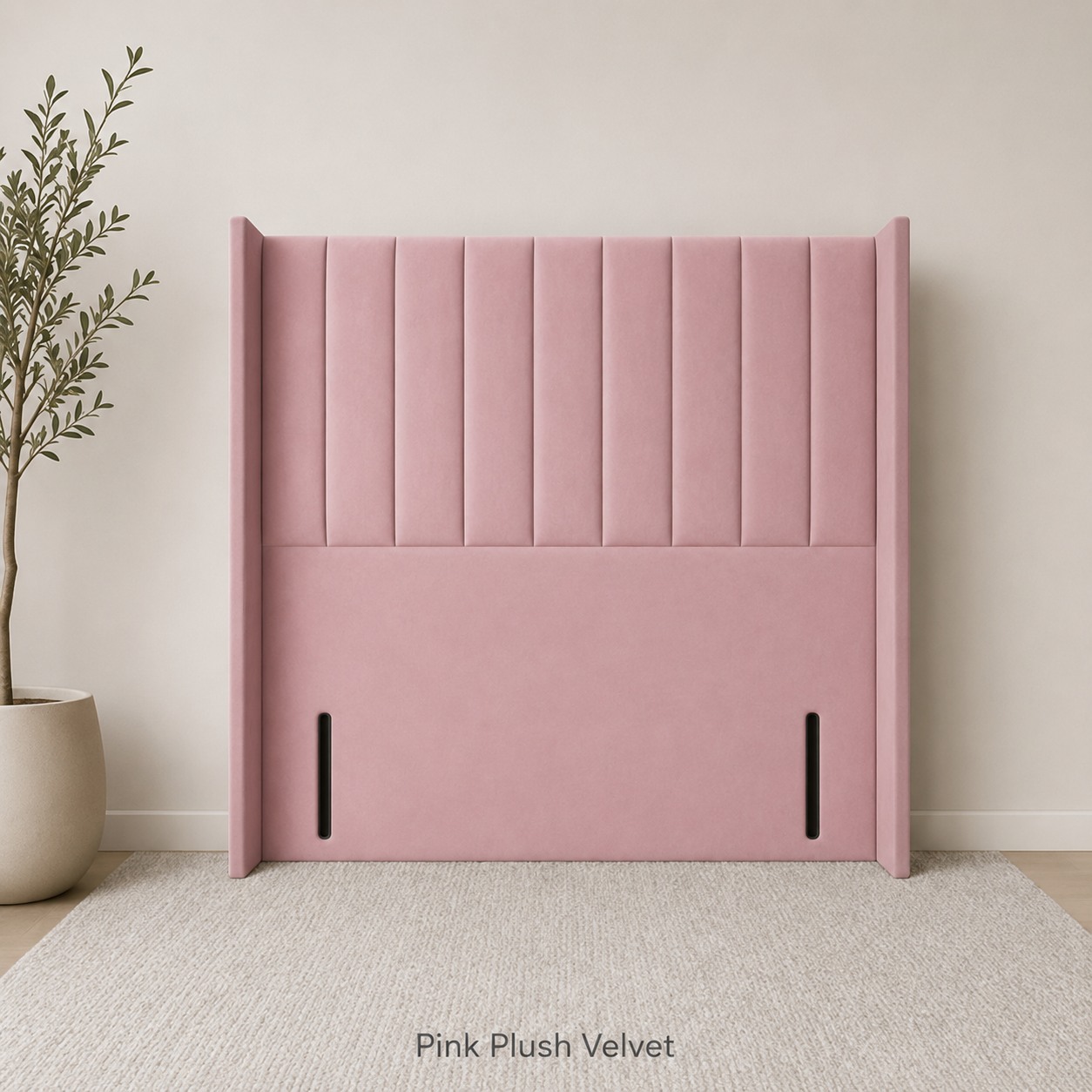 Wingback Floor Standing Headboard