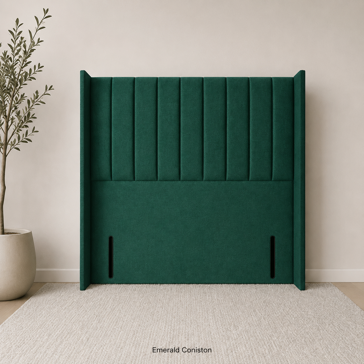 Wingback Floor Standing Headboard