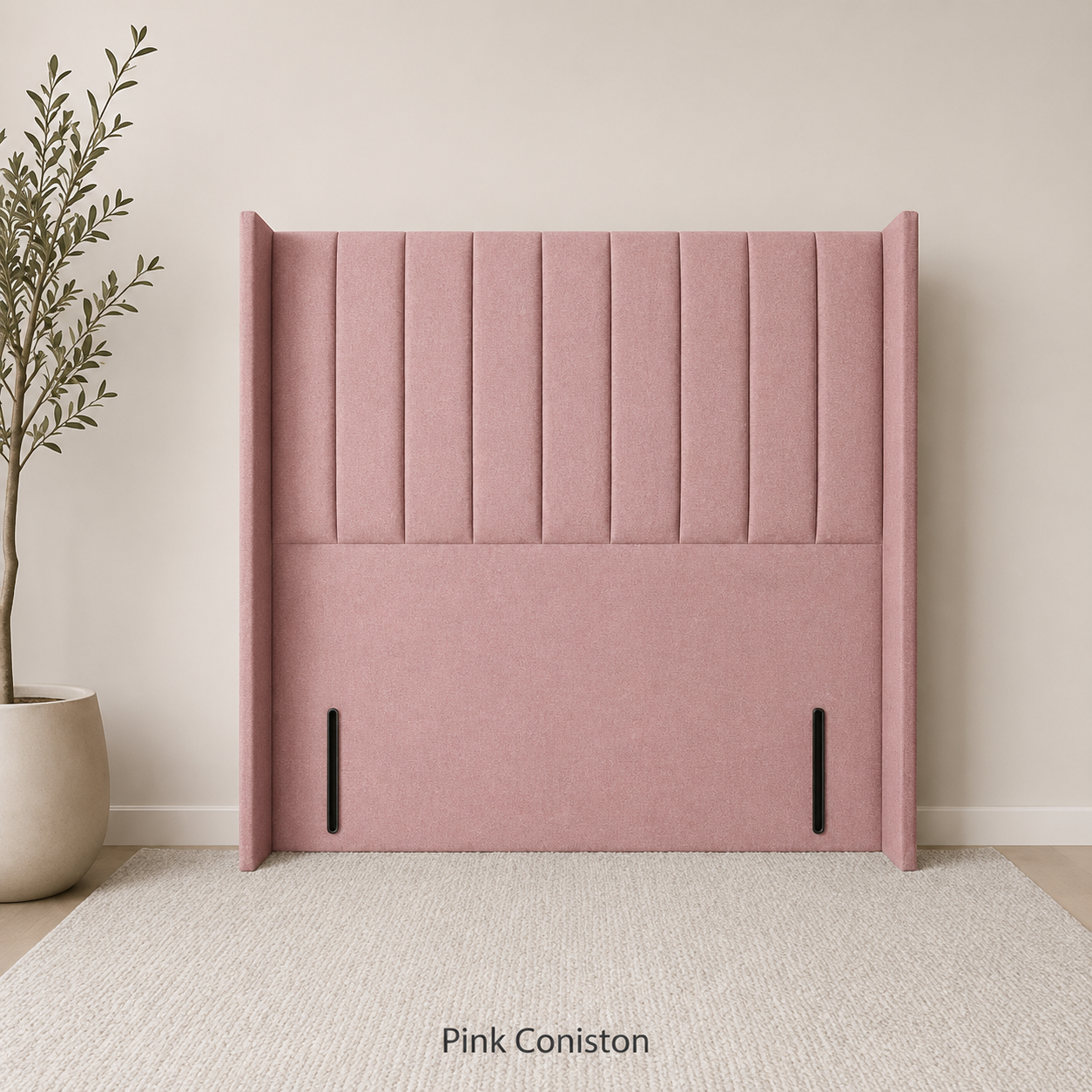Wingback Floor Standing Headboard