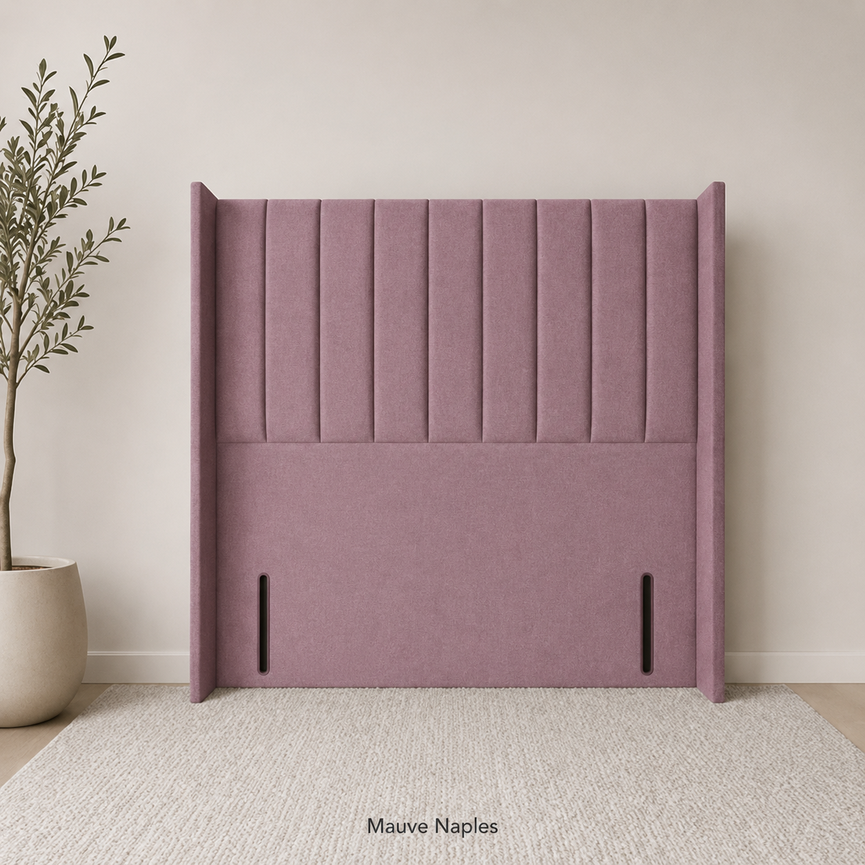 Wingback Floor Standing Headboard