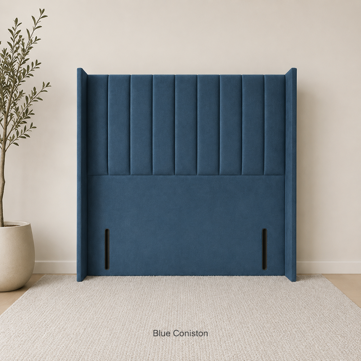 Wingback Floor Standing Headboard