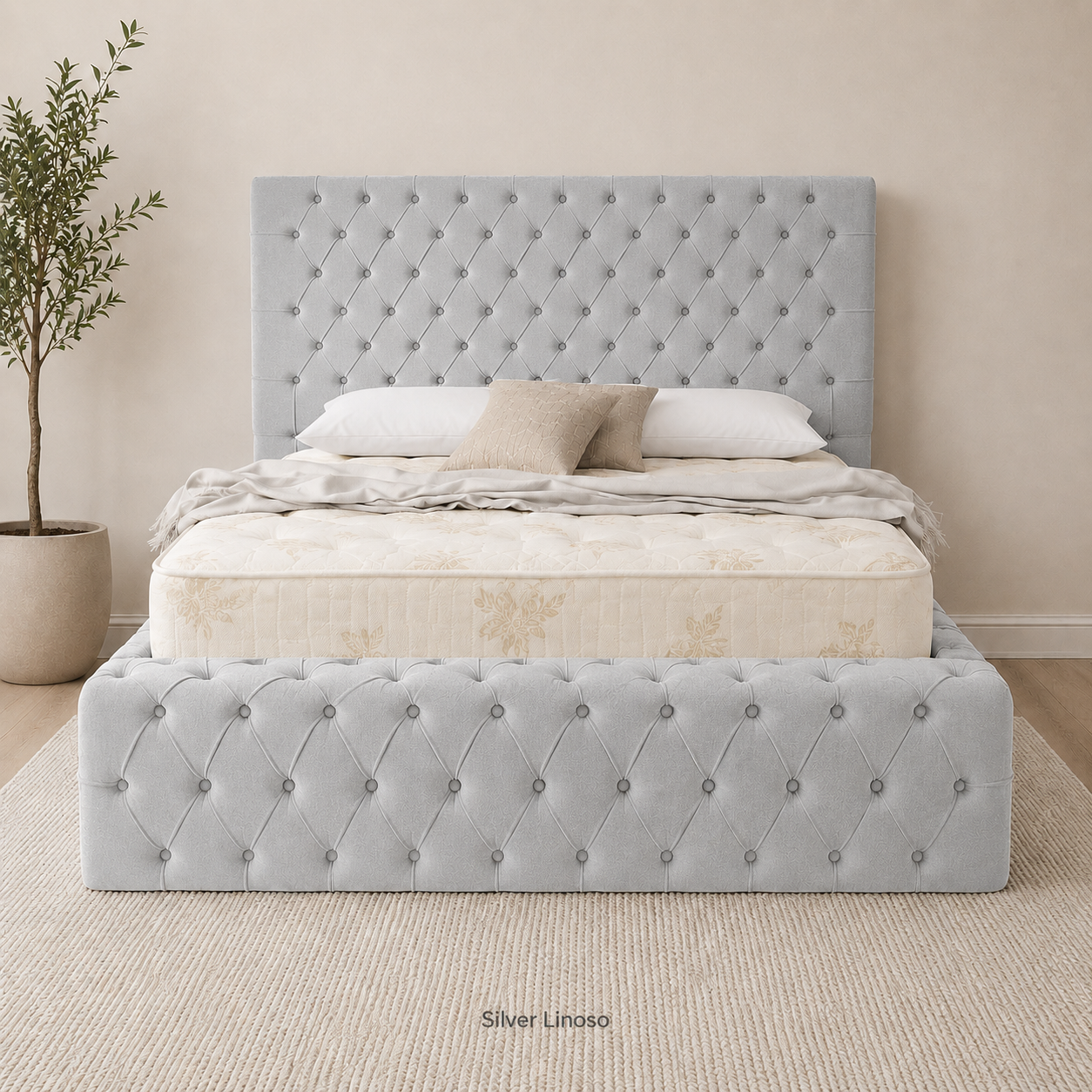 Upholstered Ottoman Bed