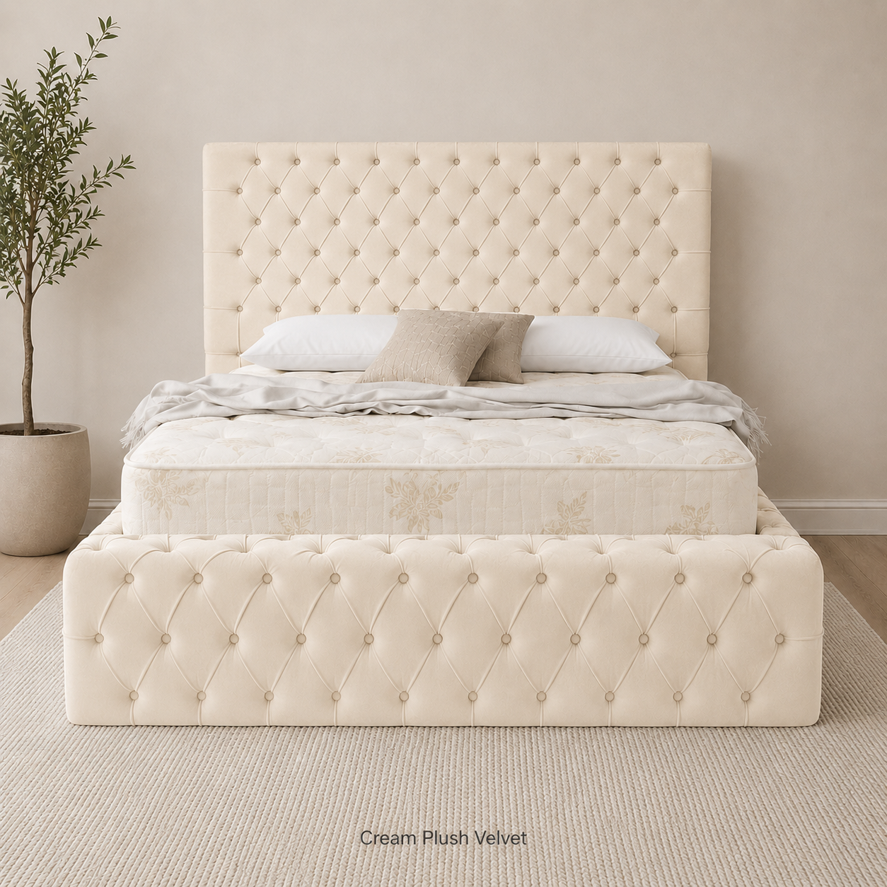 Upholstered Ottoman Bed