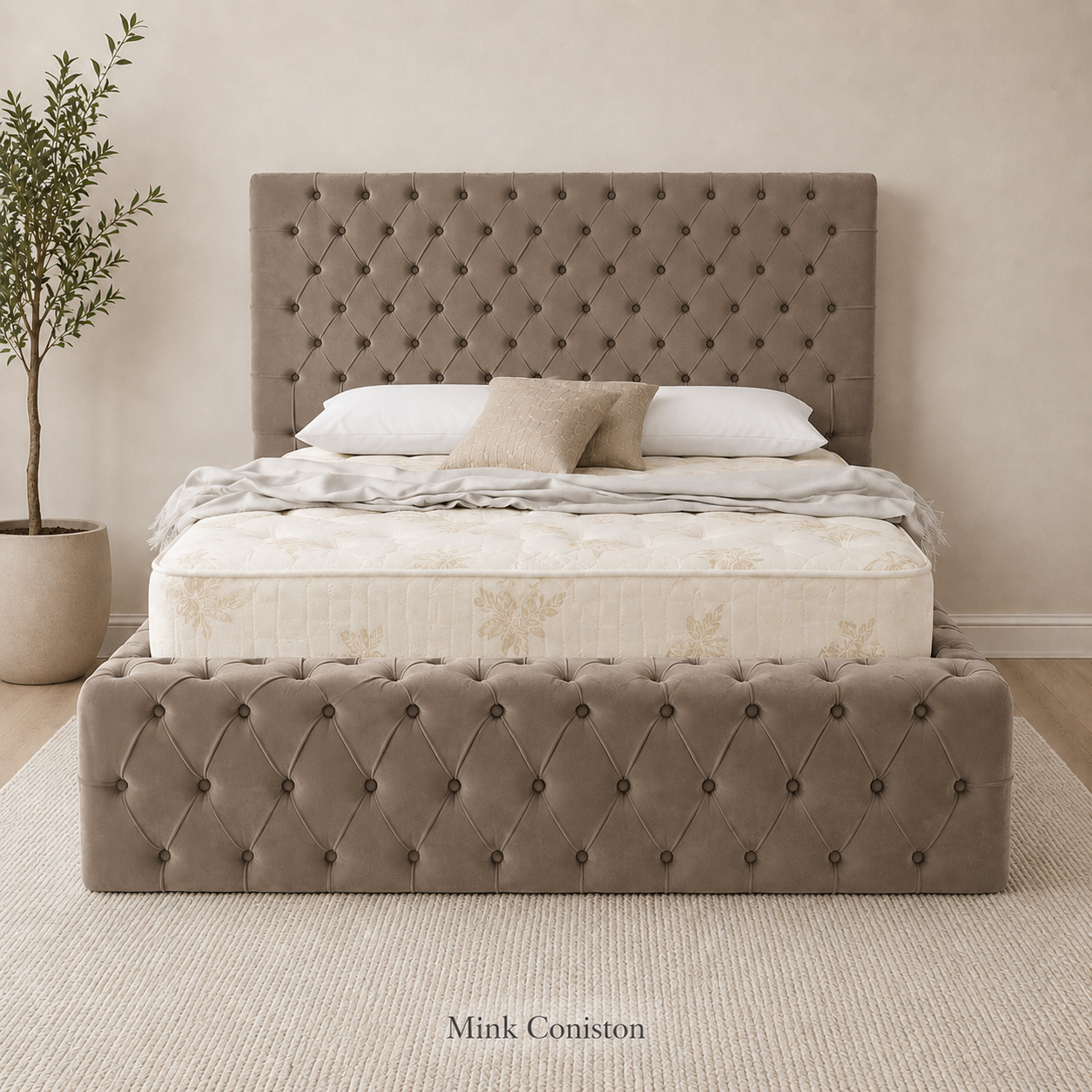 Upholstered Ottoman Bed