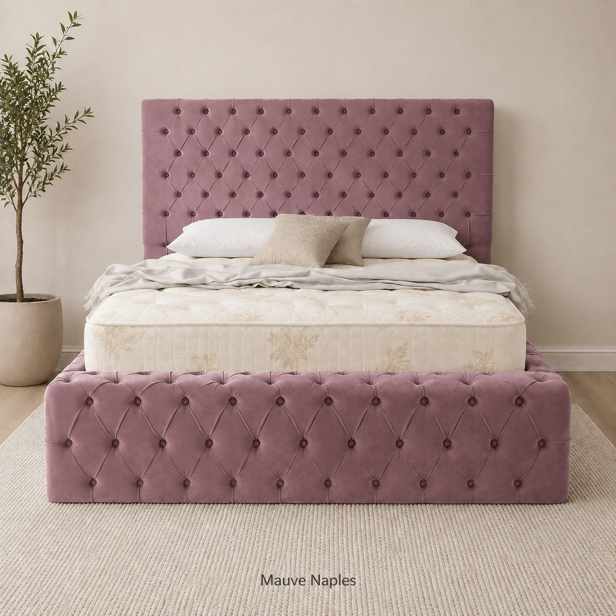 Upholstered Ottoman Bed