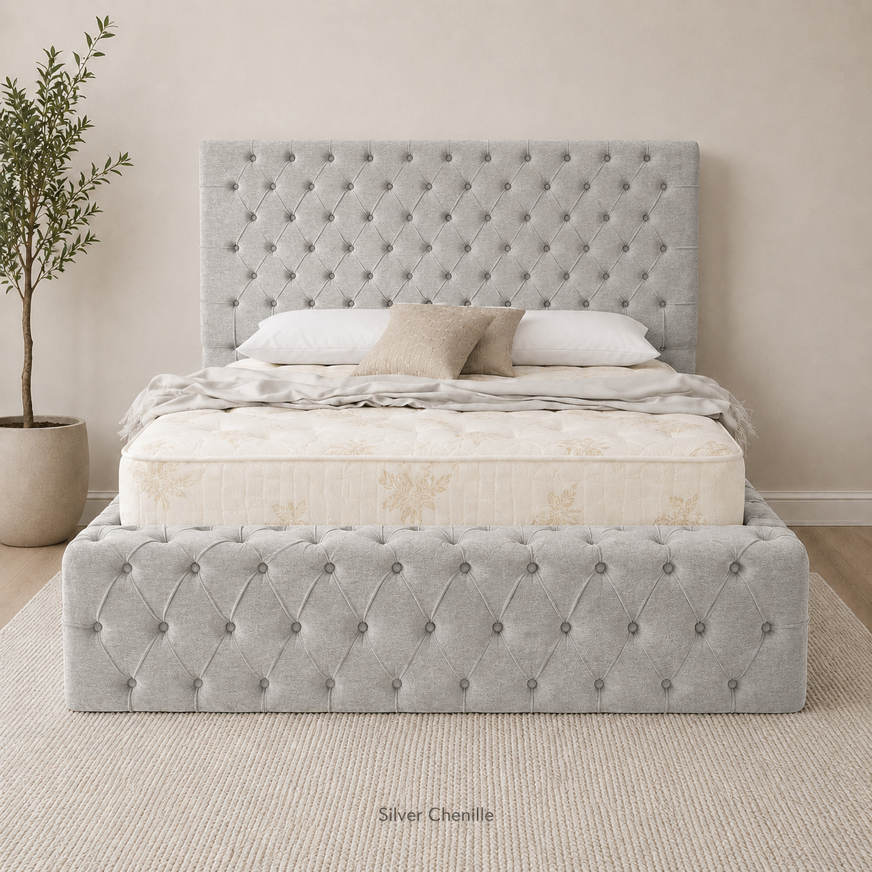 Upholstered Ottoman Bed