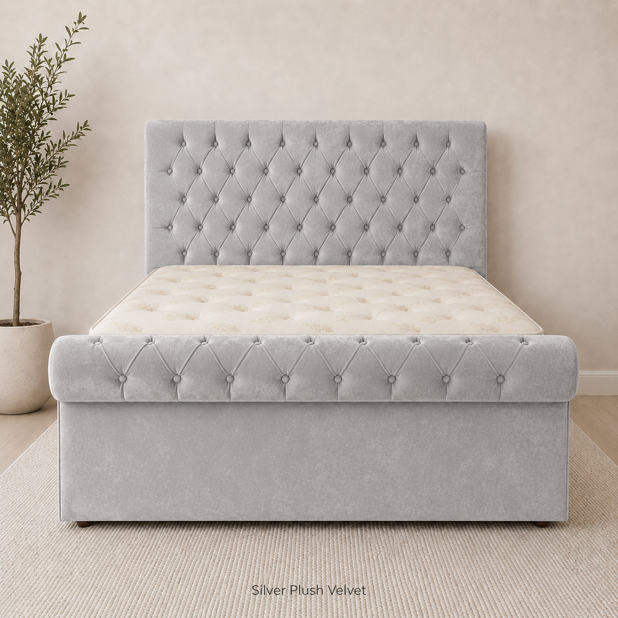 Upholstered Ottoman Bed
