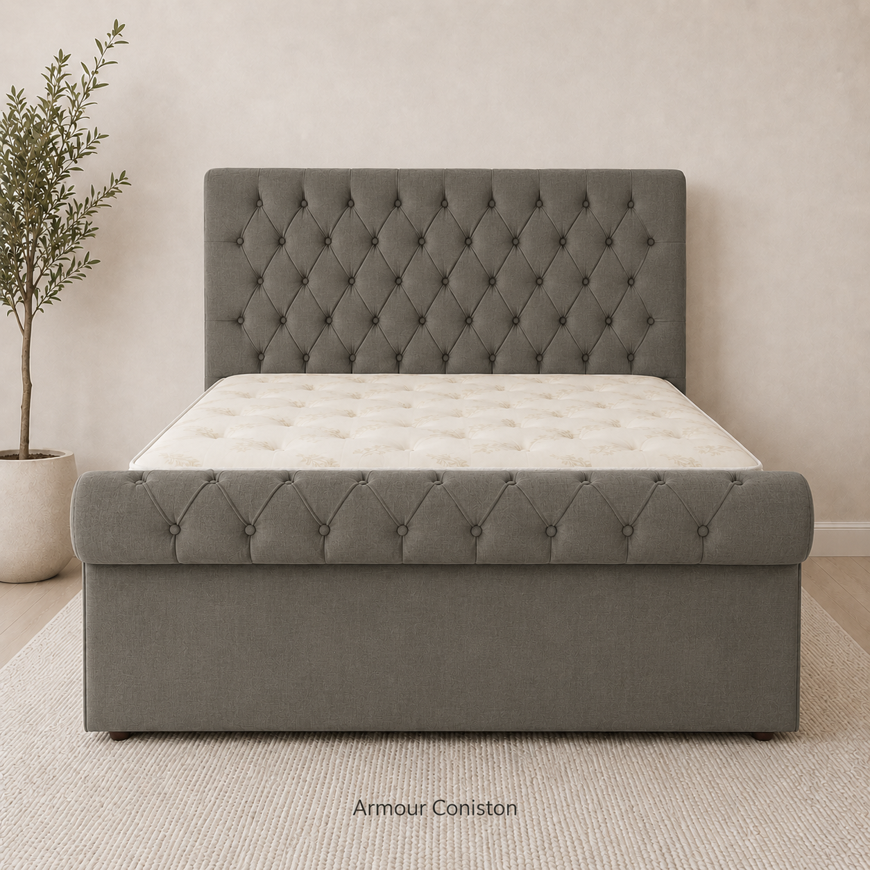 Upholstered Ottoman Bed