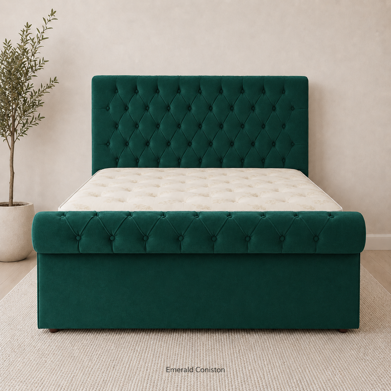 Upholstered Ottoman Bed