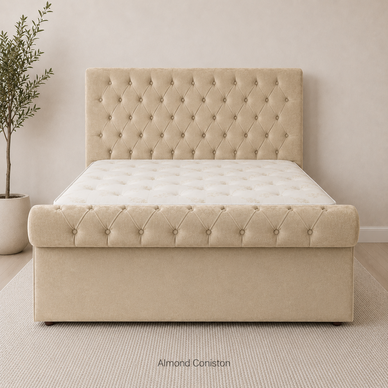 Upholstered Ottoman Bed