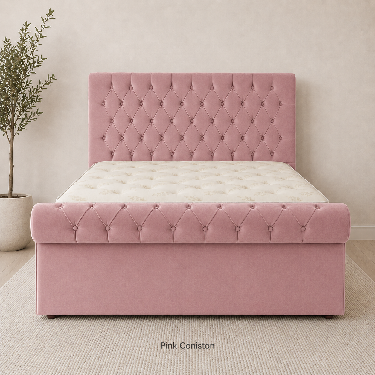 Upholstered Ottoman Bed