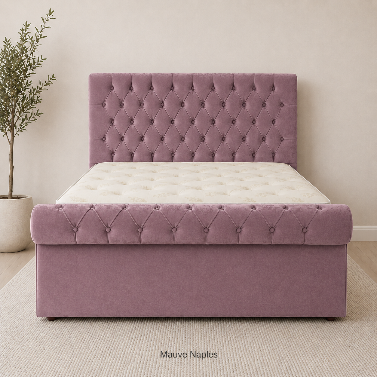 Upholstered Ottoman Bed