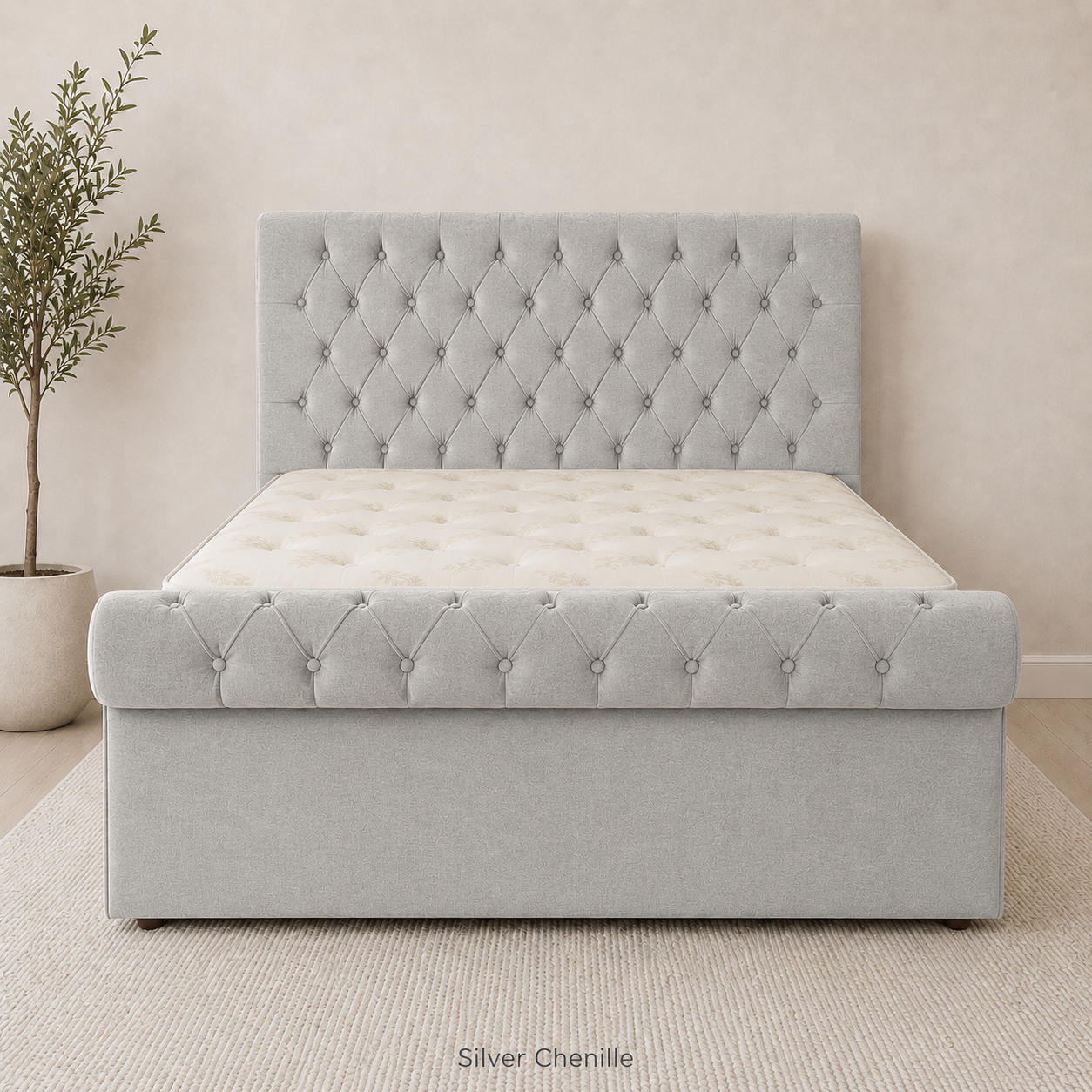 Upholstered Ottoman Bed