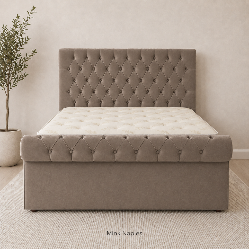 Upholstered Ottoman Bed