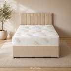 Teddy Divan Bed with Mattress & Headboard