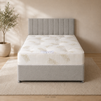 Teddy Divan Bed with Mattress & Headboard
