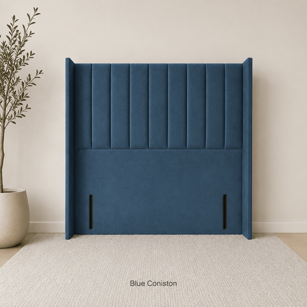 Wingback Floor Standing Headboard