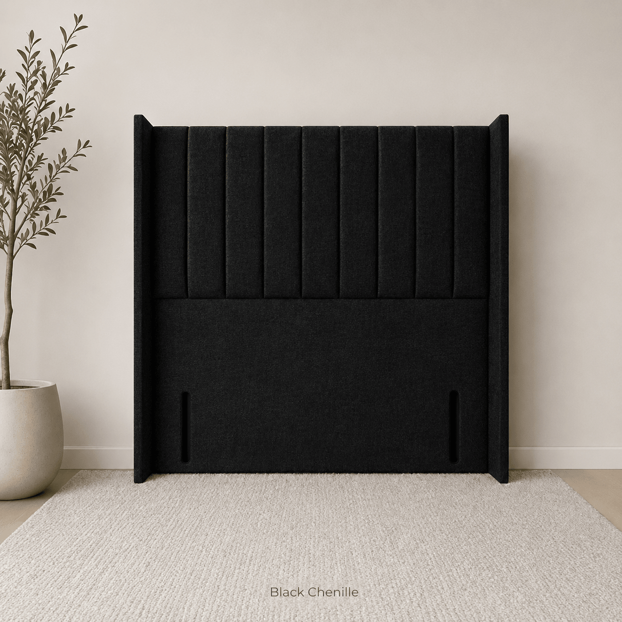 Wingback Floor Standing Headboard