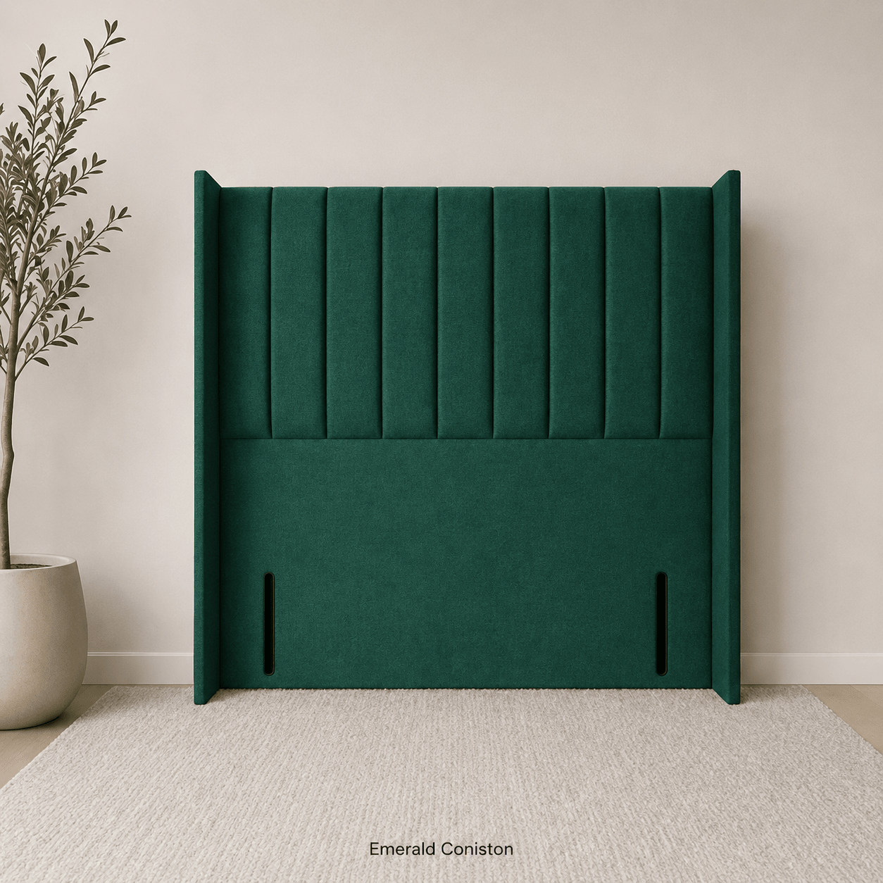 Wingback Floor Standing Headboard