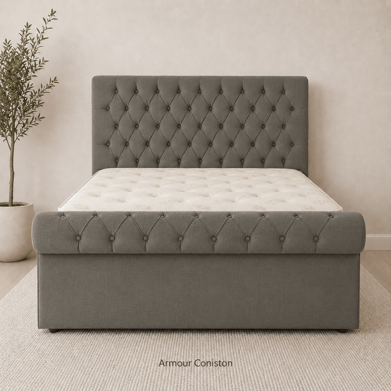 Upholstered Ottoman Bed