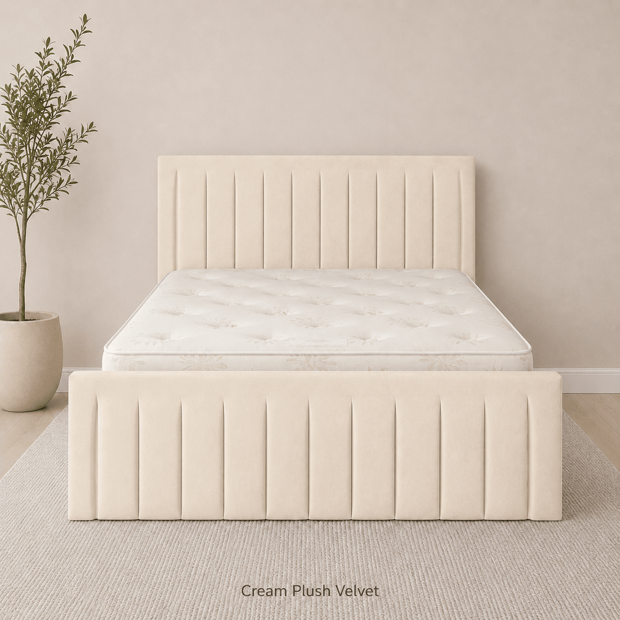 Upholstered Ottoman Bed