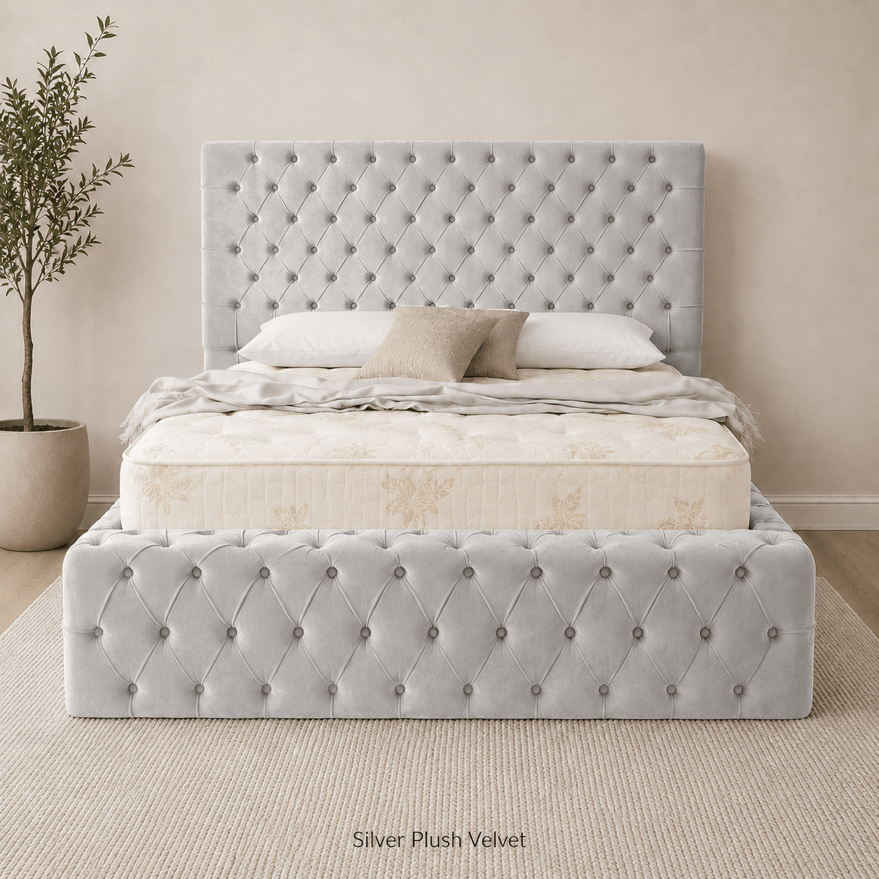 Upholstered Ottoman Bed