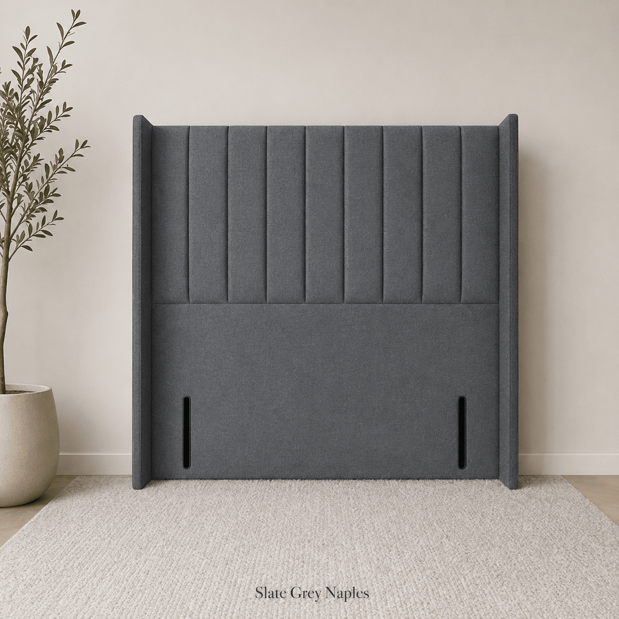 Wingback Floor Standing Headboard