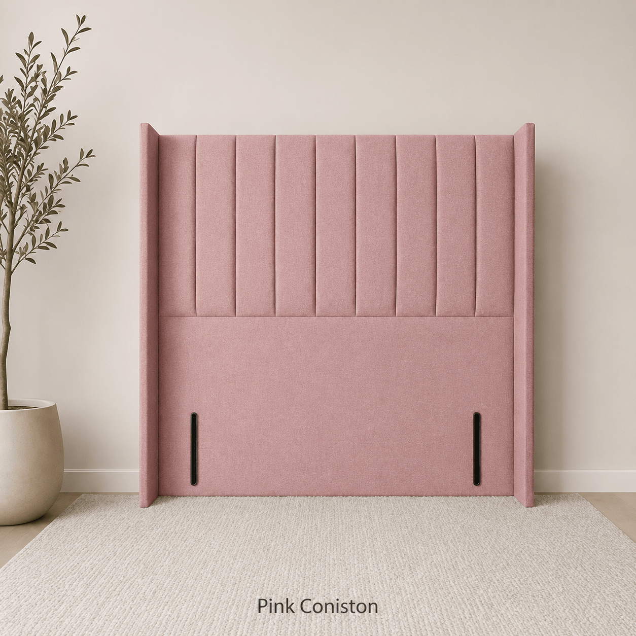 Wingback Floor Standing Headboard