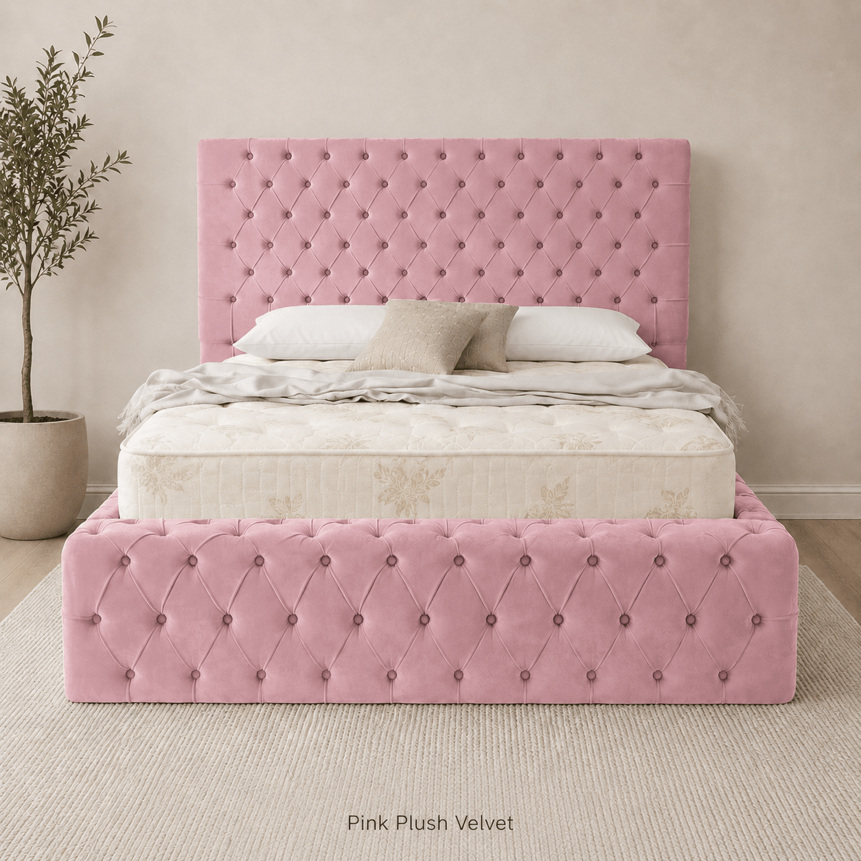 Upholstered Ottoman Bed