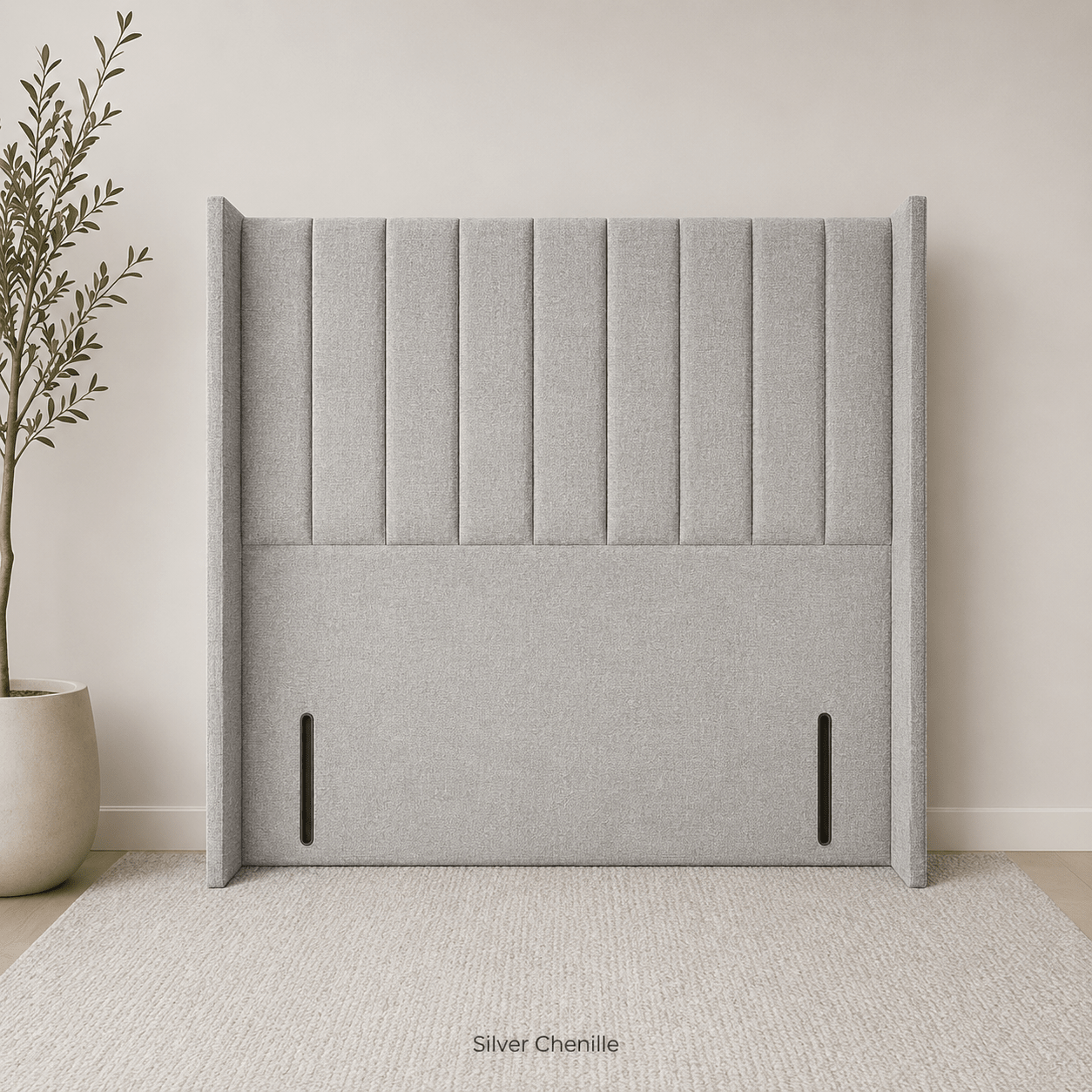 Wingback Floor Standing Headboard