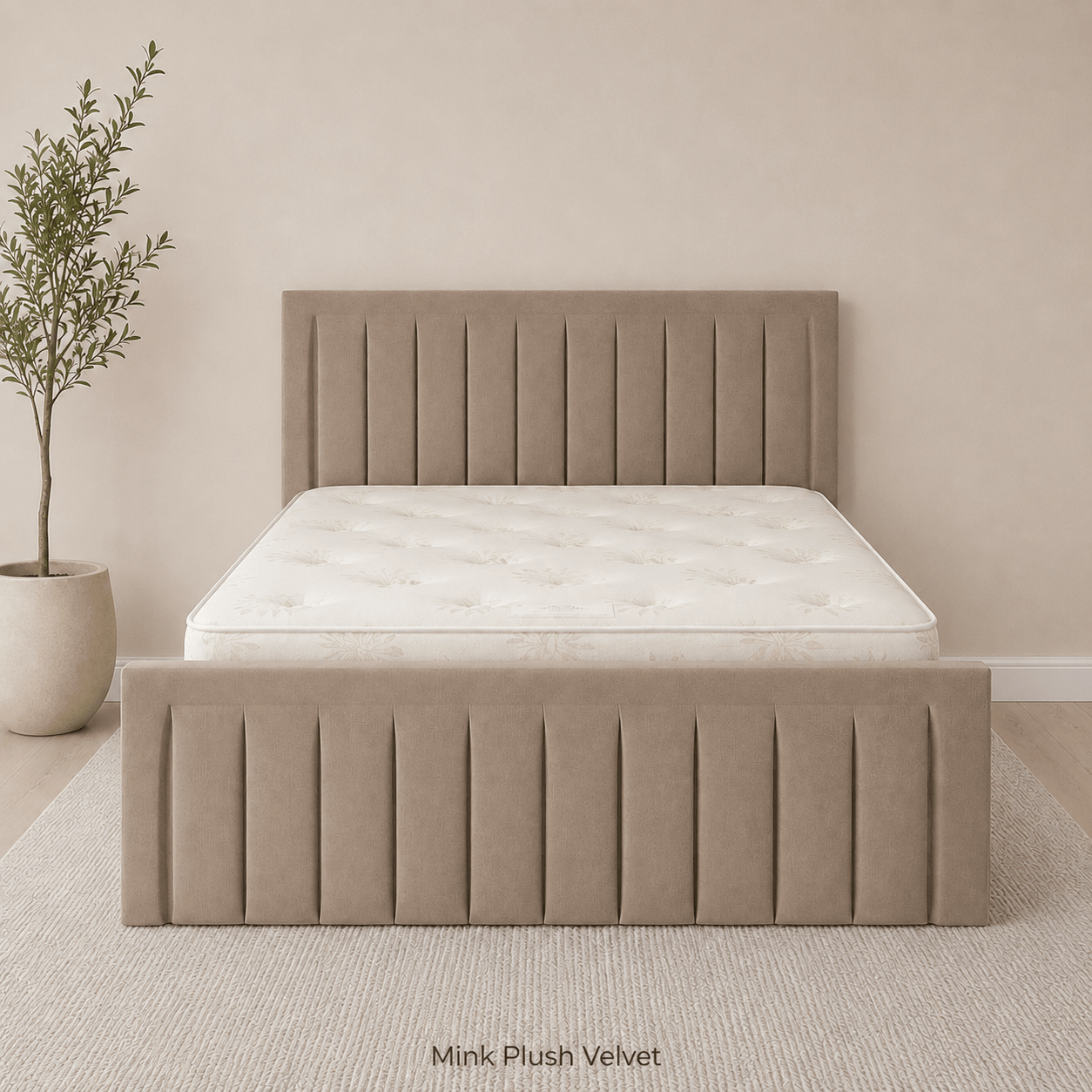 Upholstered Ottoman Bed
