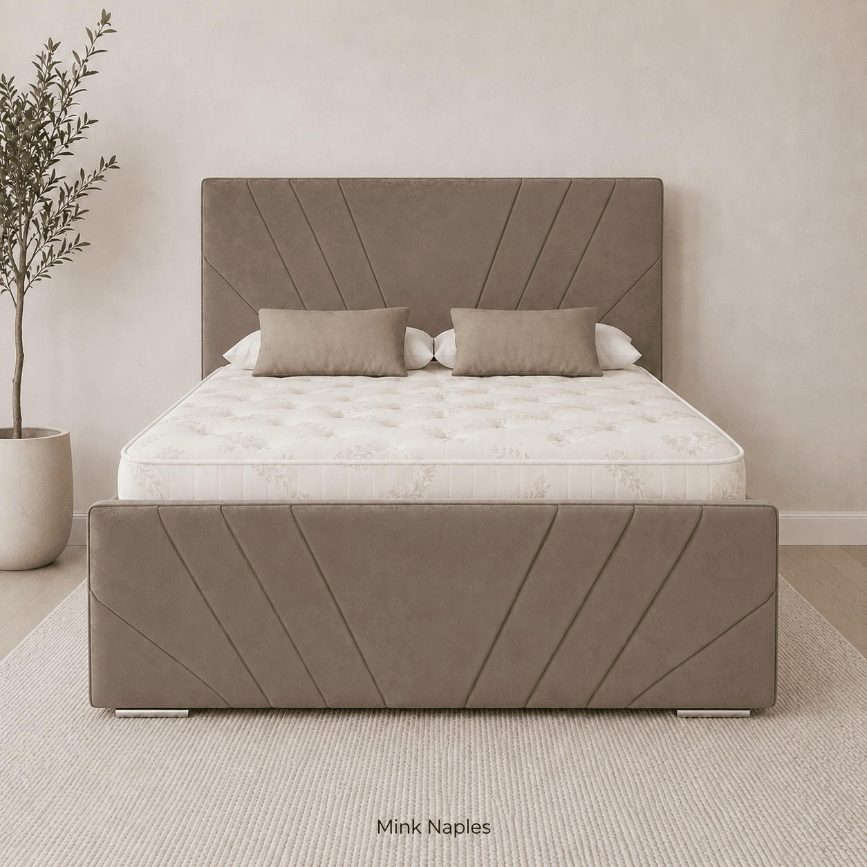 Upholstered Ottoman Bed
