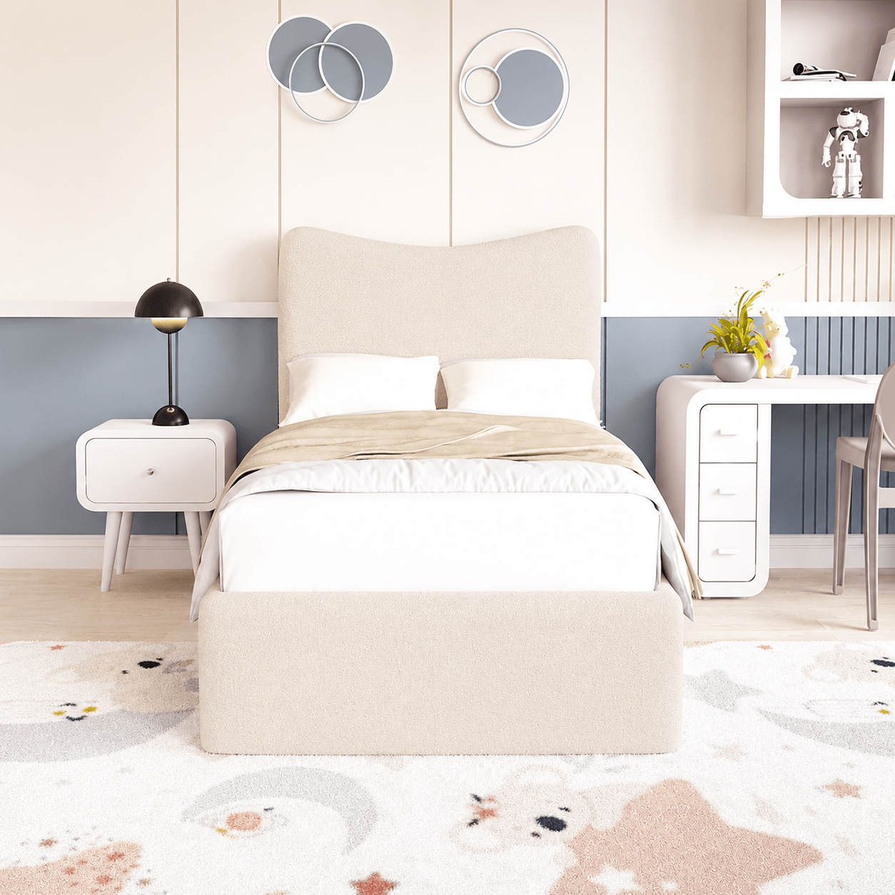 Kids Upholstered Bed