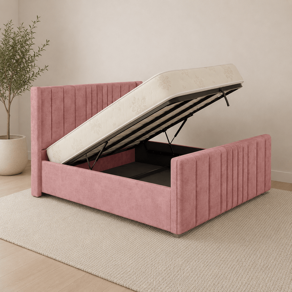 Upholstered Ottoman Bed
