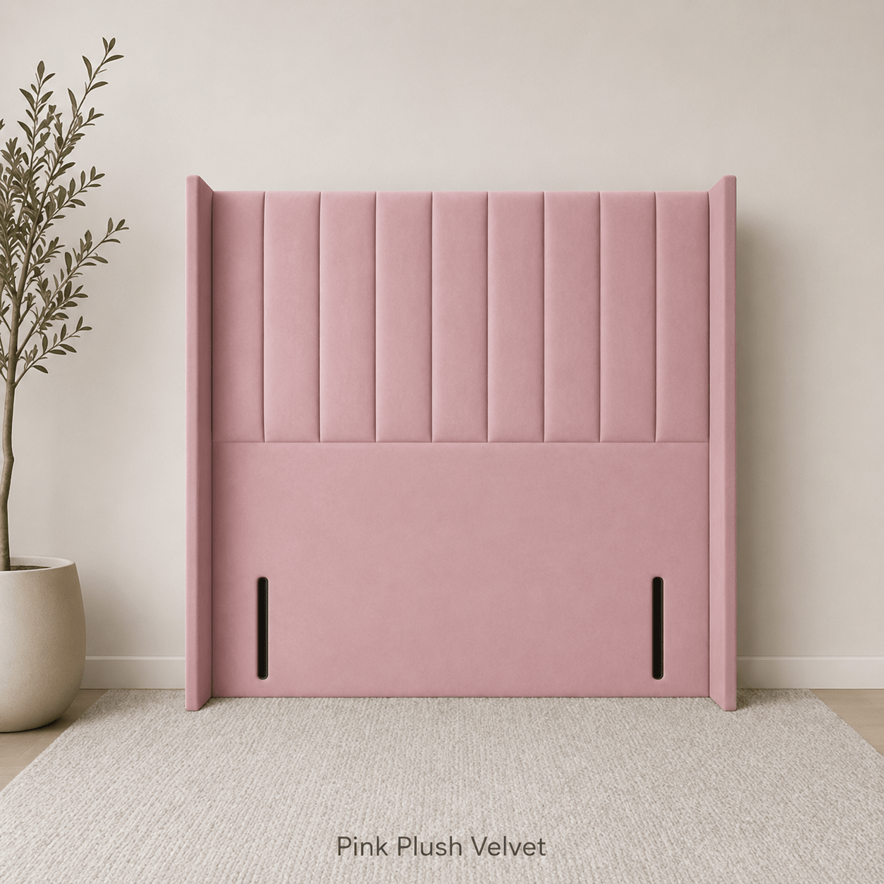 Wingback Floor Standing Headboard