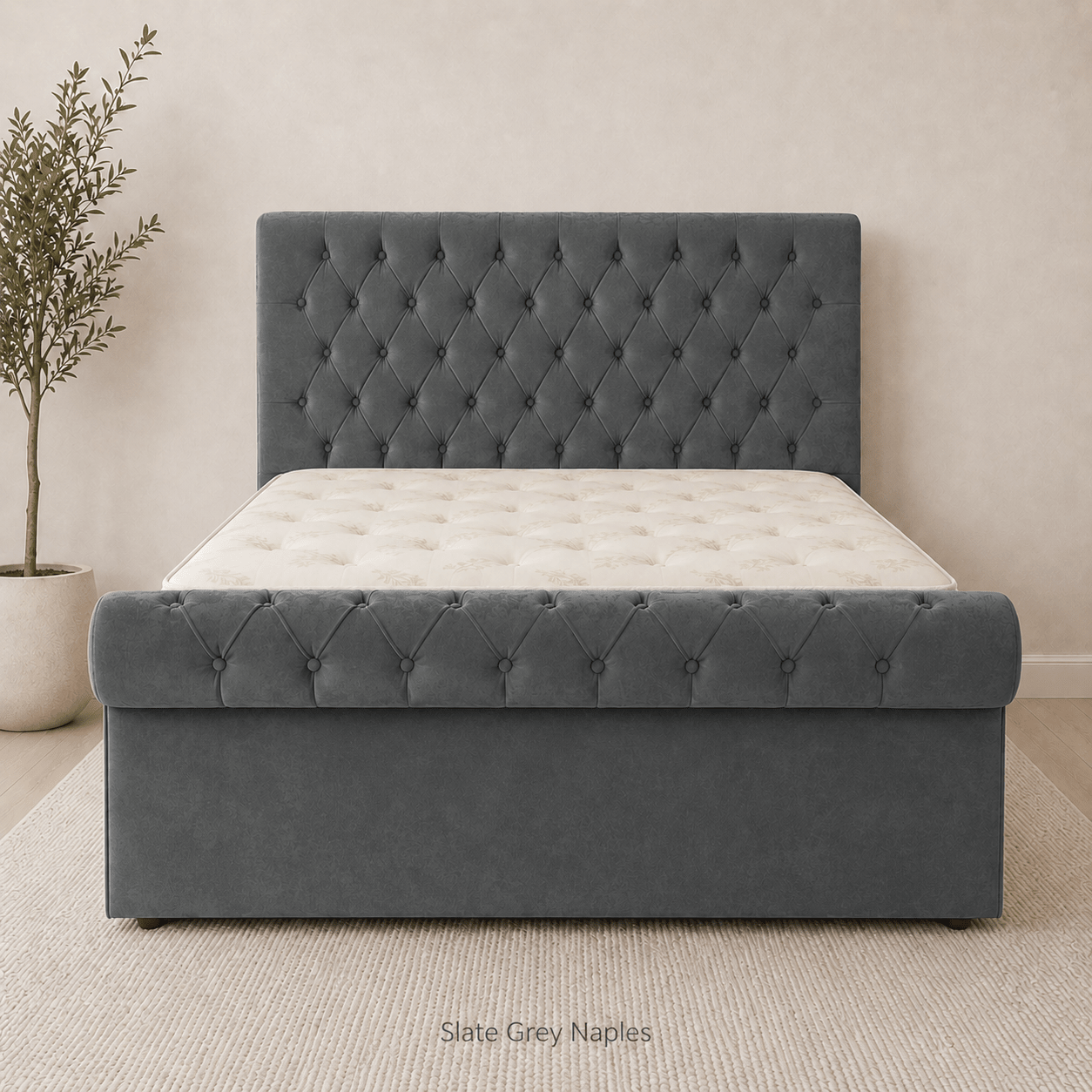 Upholstered Ottoman Bed