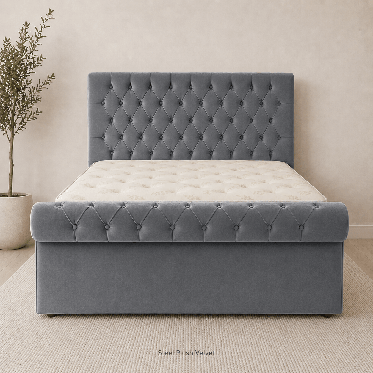 Upholstered Ottoman Bed