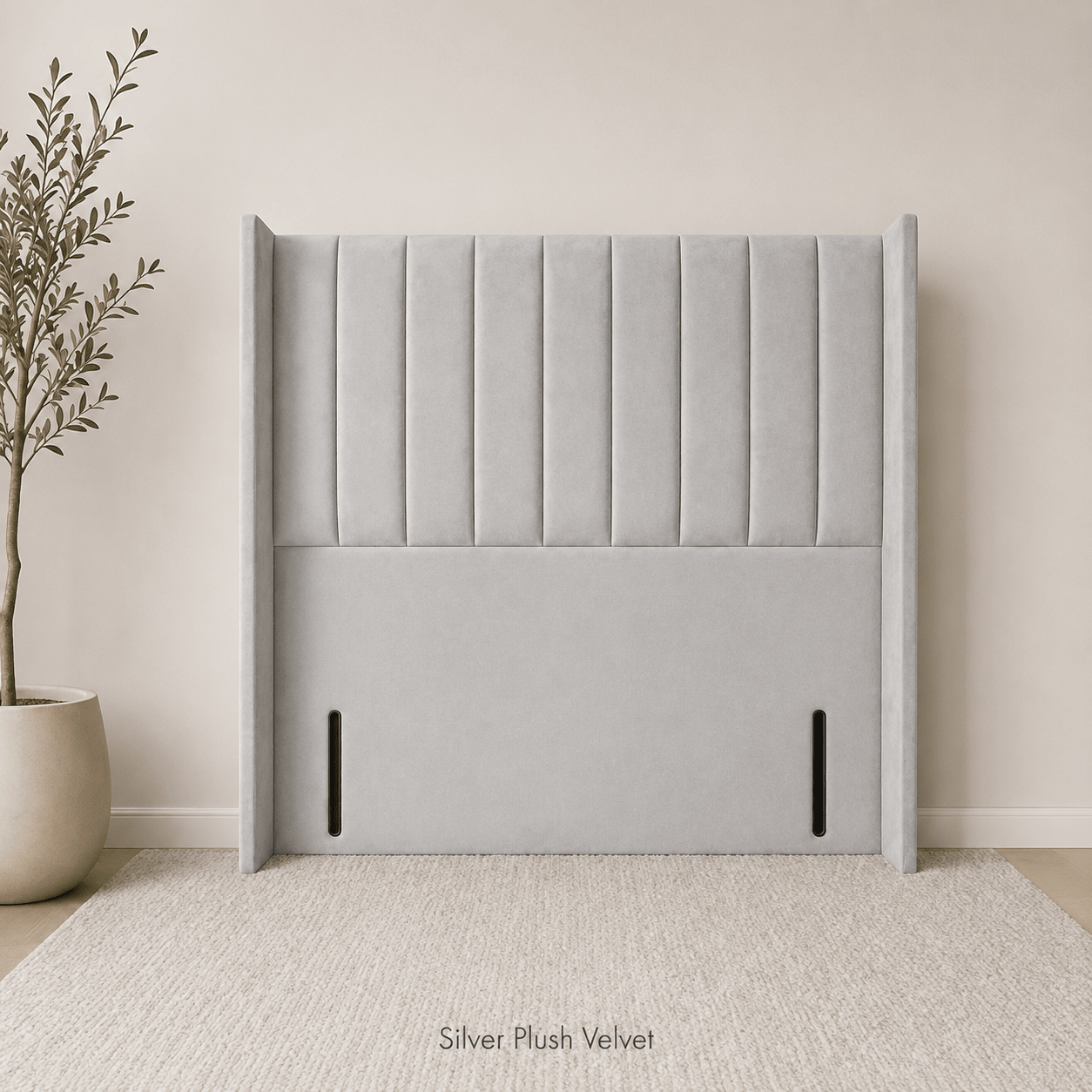 Wingback Floor Standing Headboard