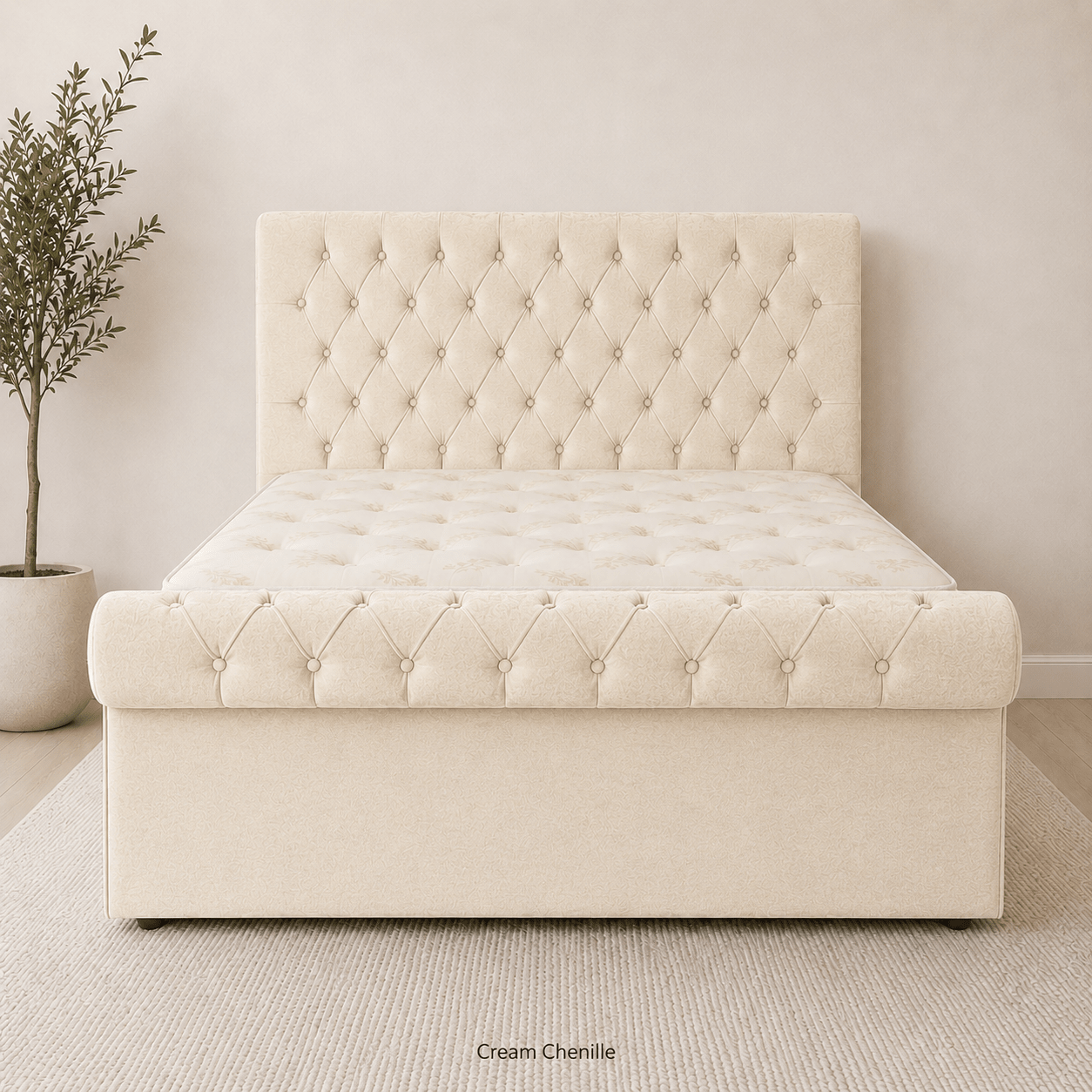 Upholstered Ottoman Bed